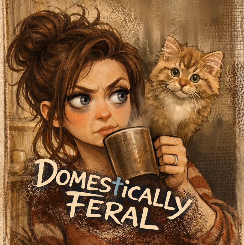 Domestically Feral podcast cover art
